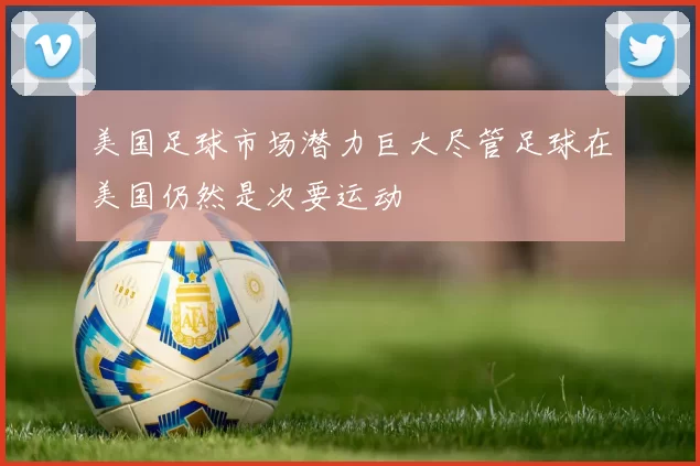美国足球市场潜力巨大尽管足球在美国仍然是次要运动