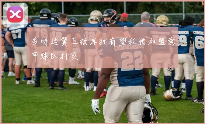 多特边翼卫扬库托有望租借加盟意甲球队科莫